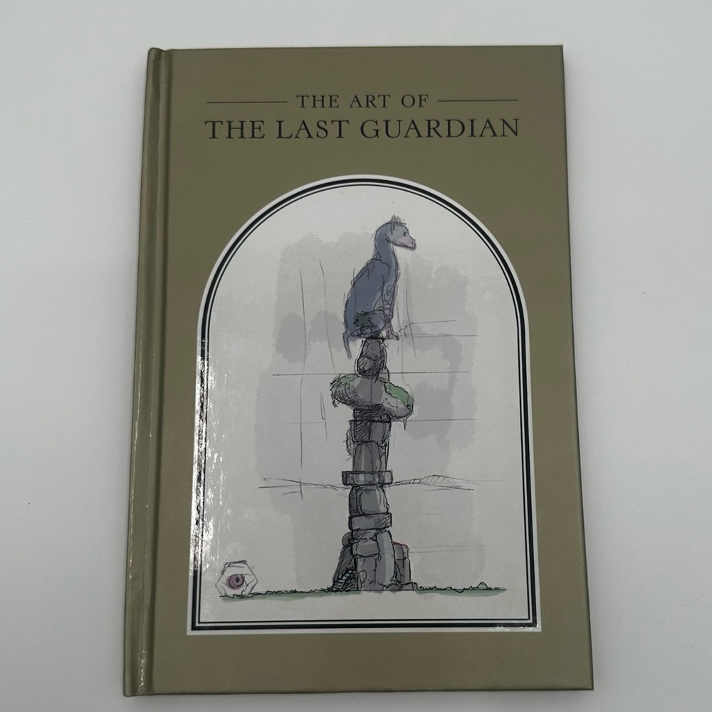 Art of the Last Guardian PS4‎ game Artwork Book Sony US SELLER No game